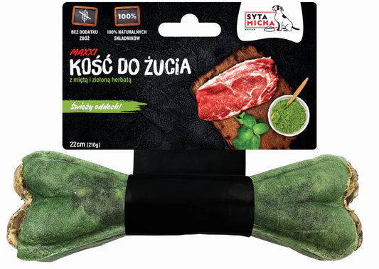 Žvečljiva kost - čisti zobje in svež dah 22 cm