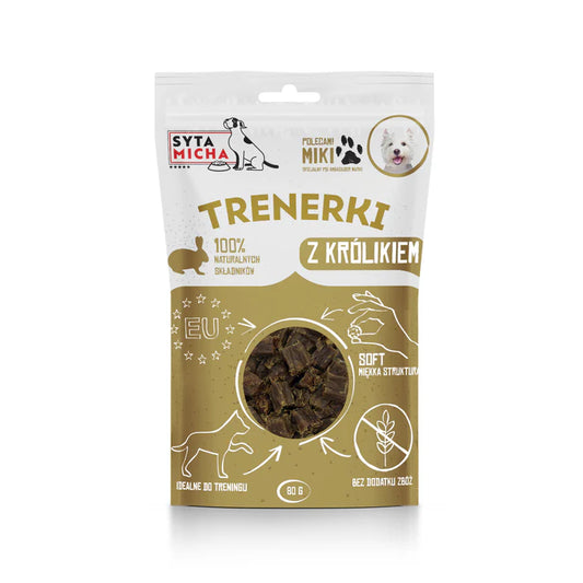 Trening priboljški za pse zajec, 80 g