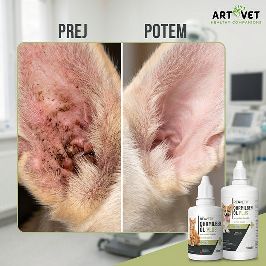 Olje za ušesne garje/pršice