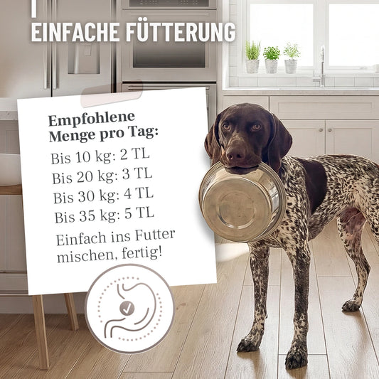 Zdravilno blato za pse za prebavni sistem, 500 g