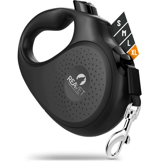 Zložljiv povodec za pse, XL - 8 m