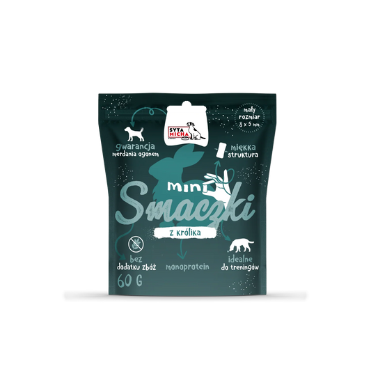 Mini pasji priboljški z zajcem 60 g