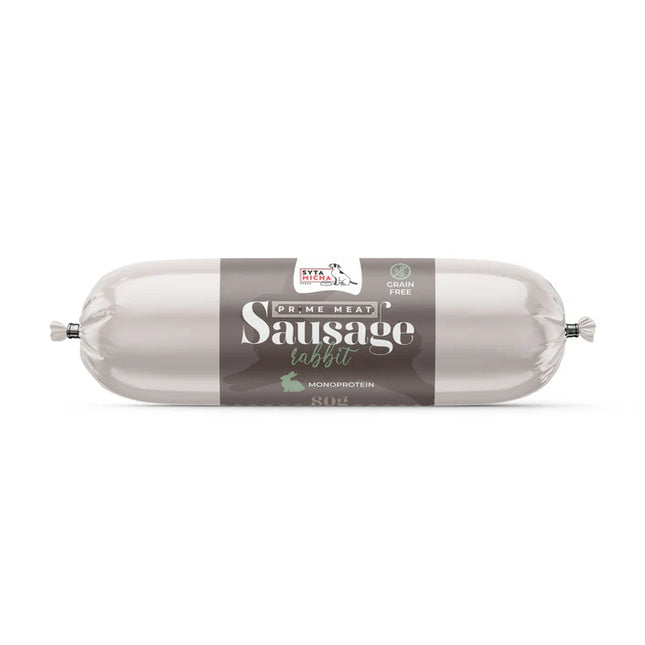 Dog sausage - rabbit, 80 g