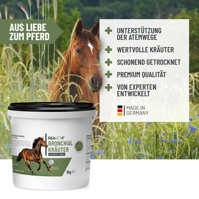 Bronchial herbs for horses, 1 kg