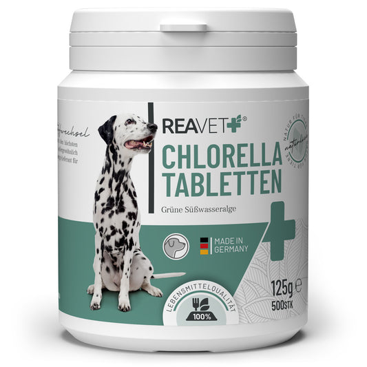 100% Klorela/chlorella v tabletah za pse, 500 tablet