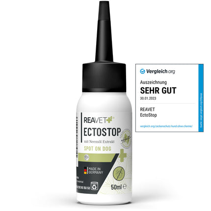 Tick and parasite drops for dogs, 50 ml