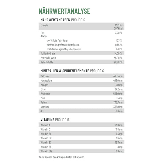 MultiGreen tablete, 500 kosov