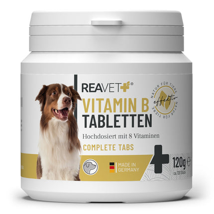 Vitamin B tablete za sijočo dlako in zdravo kožo, 120 tablet